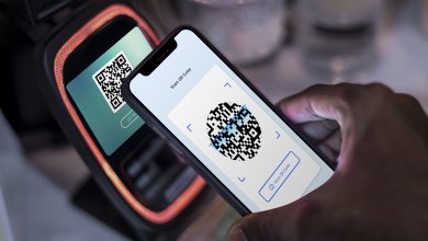 contactless and cashless payment through qr code and mobile banking